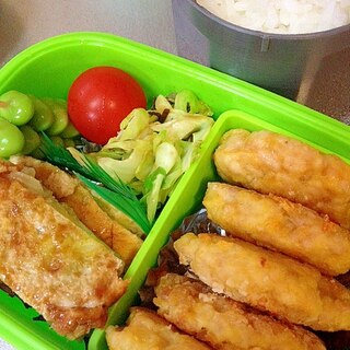 揚げないお弁当用カレーチキンナゲット